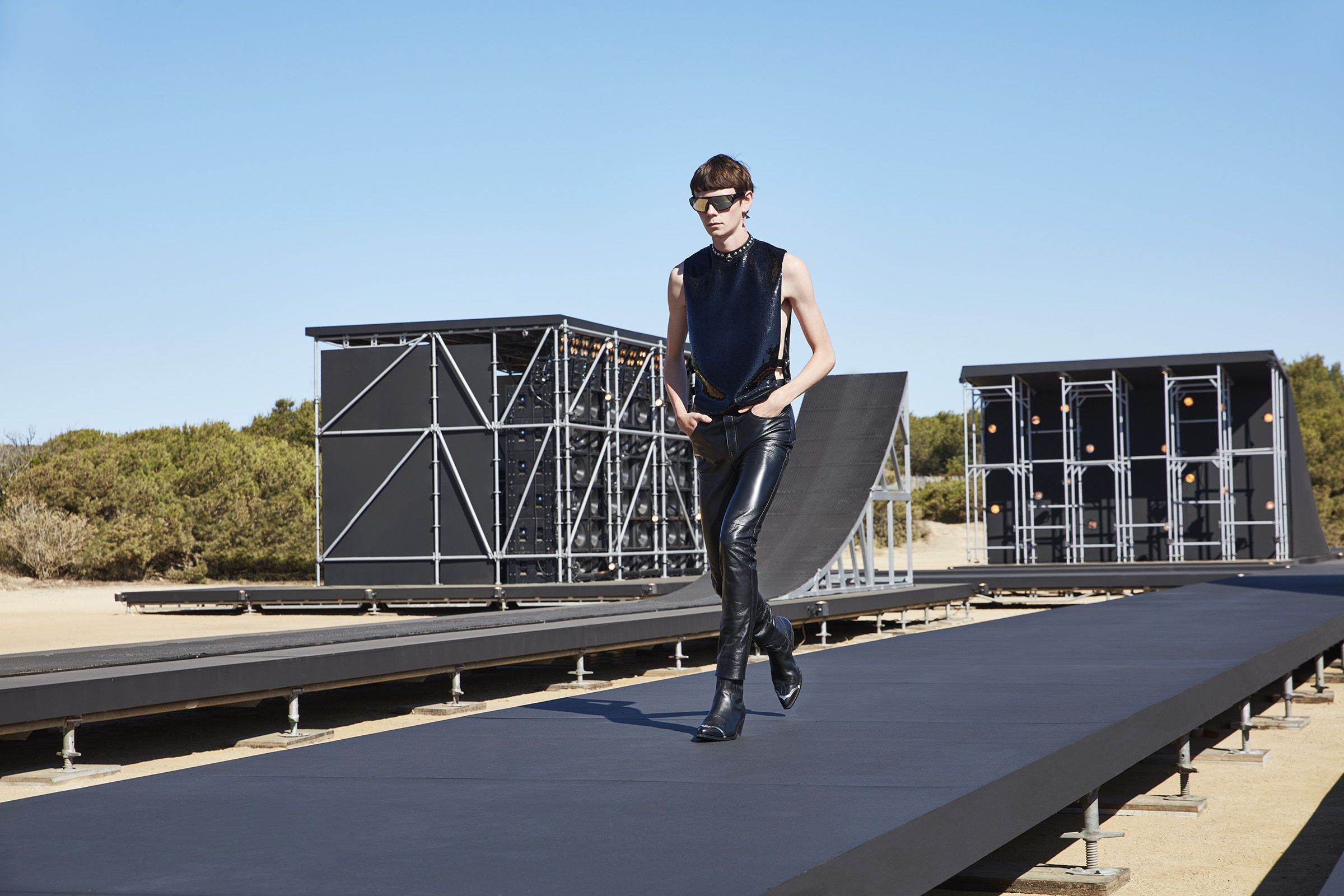 Grunge Meets Glam For Celine Homme Summer 