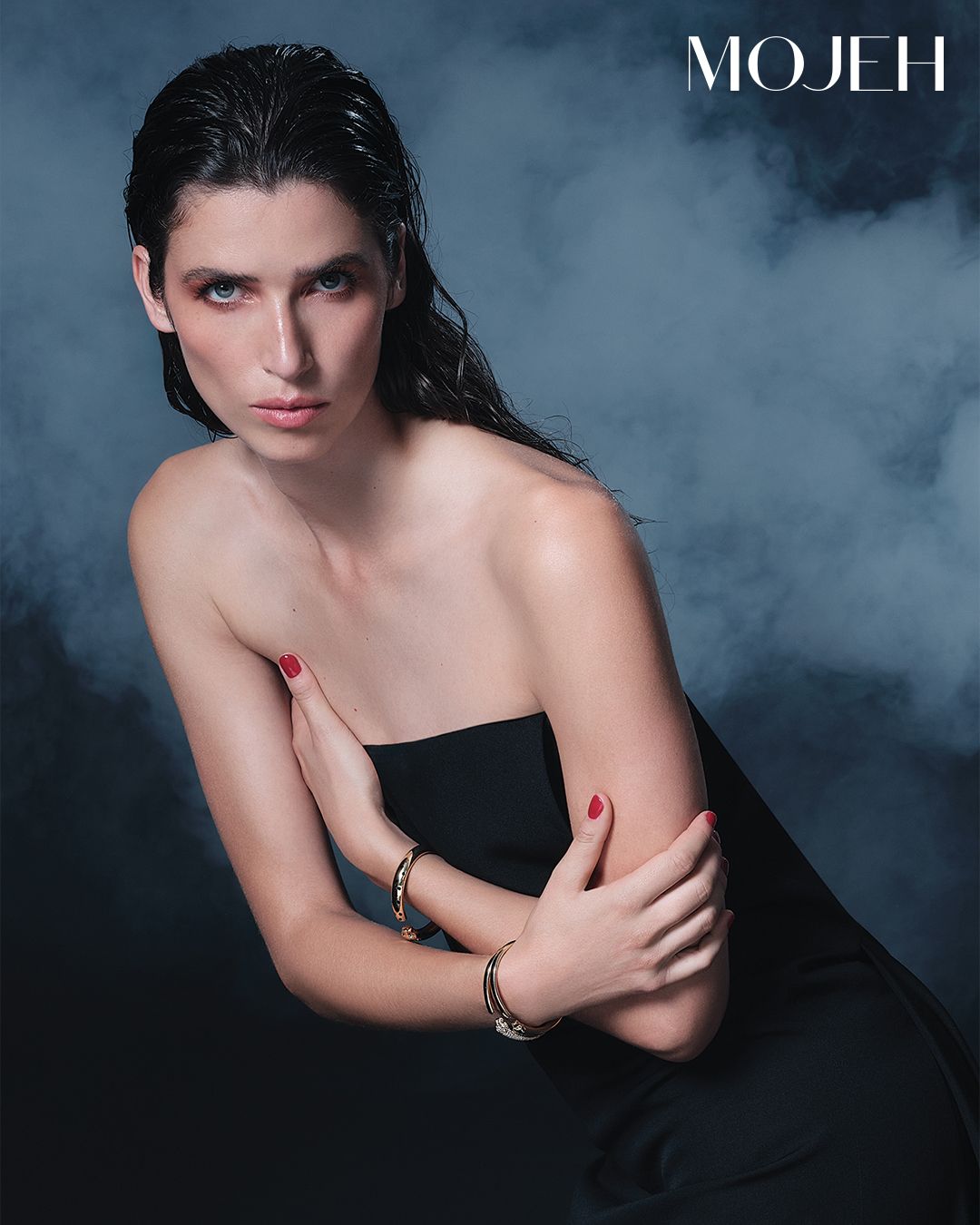 PANTHÈRE DE CARTIER BRACELET IN YELLOW GOLD WITH TSAVORITE, ONYX AND DIAMOND, CARTIER FINE JEWELLERY DRESS, DSQUARED2