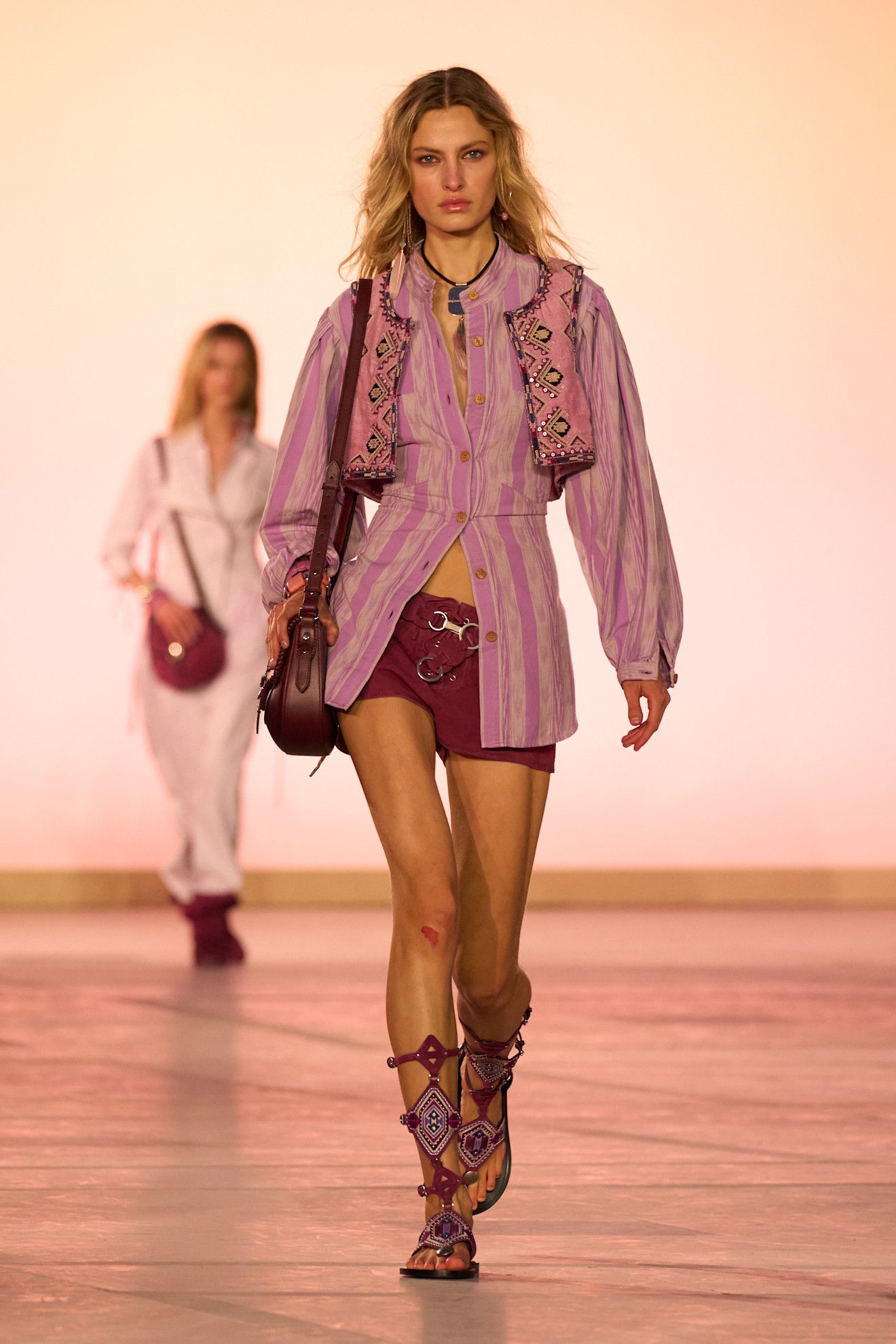 Isabel Marant SS/25: Boho Western Chic Meets Punk Fashion